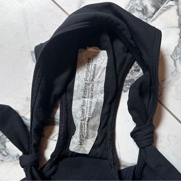 Ralph Lauren | 12 | Black Swim Bottom faux tie bottom swim suit - Picture 5 of 5